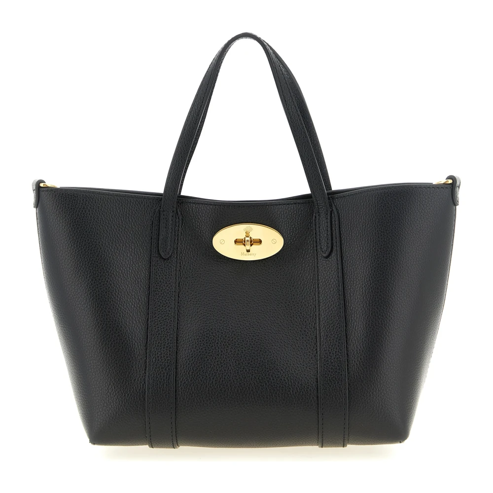 Mulberry , Shopping Bags, Female, Black, One Size, Mini Bayswater Tote