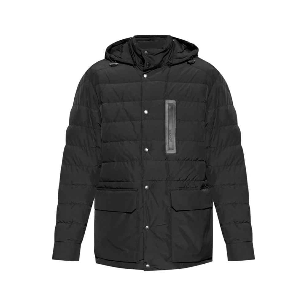 Moncler Gewatteerde Logojas Black Heren