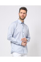 chemise-bleue-decontractee-a-manches-longues