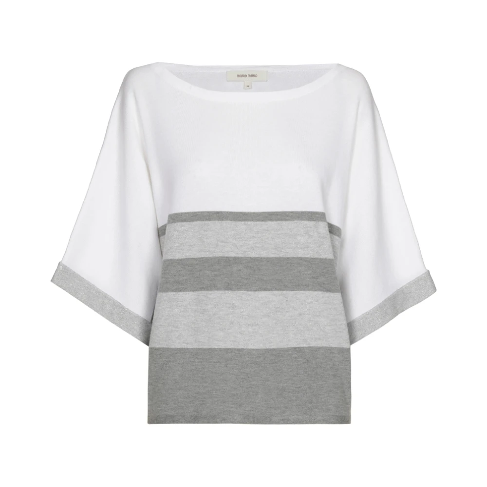 Marie Méro Gestreepte Boothals Trui Multicolor Dames