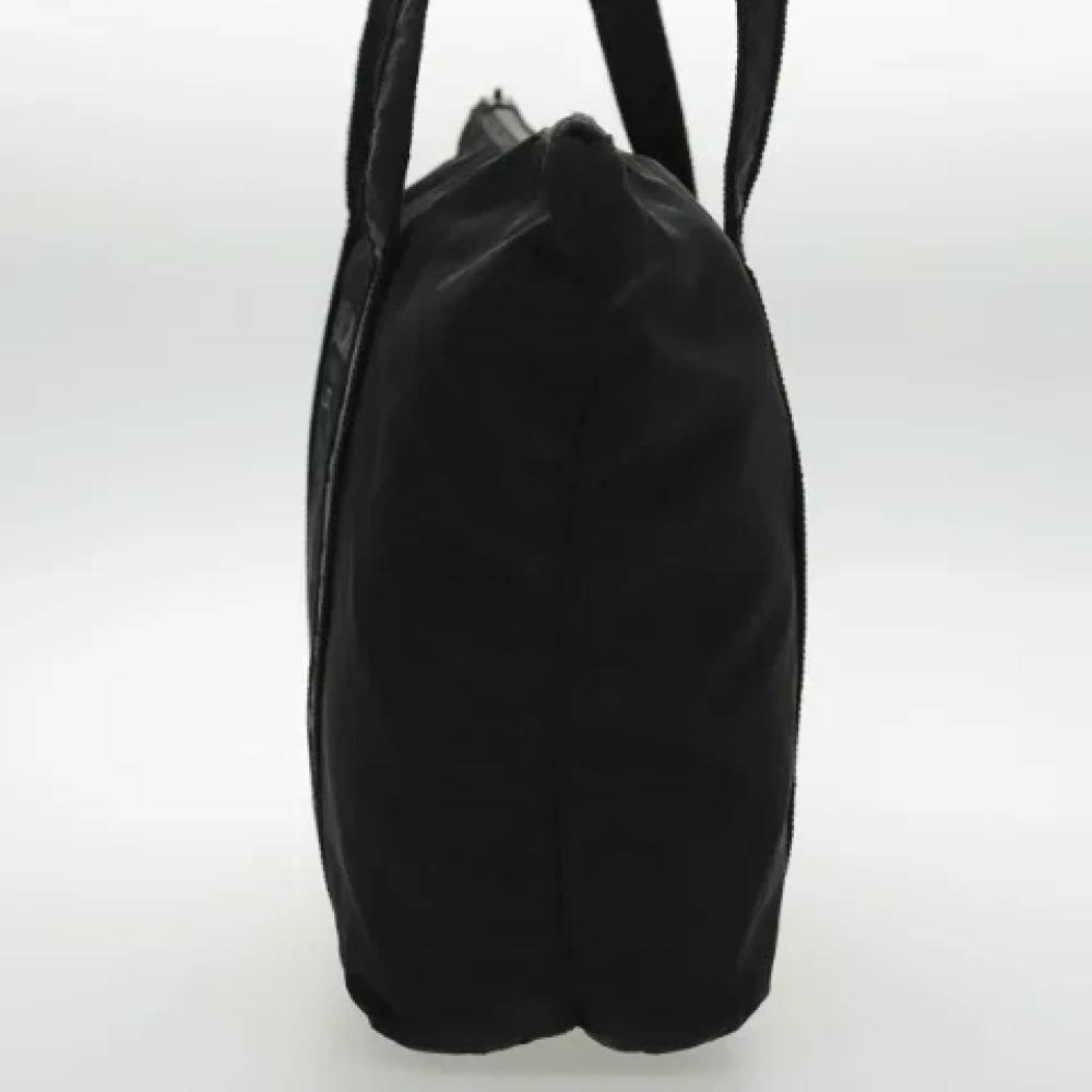 Prada Vintage Pre-owned Nylon prada-bags Black Dames