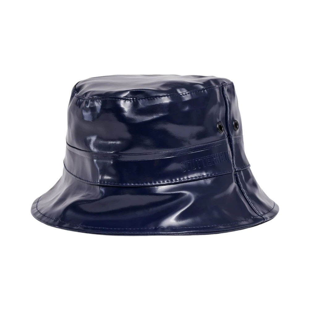 Stutterheim Opal Waterdichte Bucket Hoed Blue Unisex