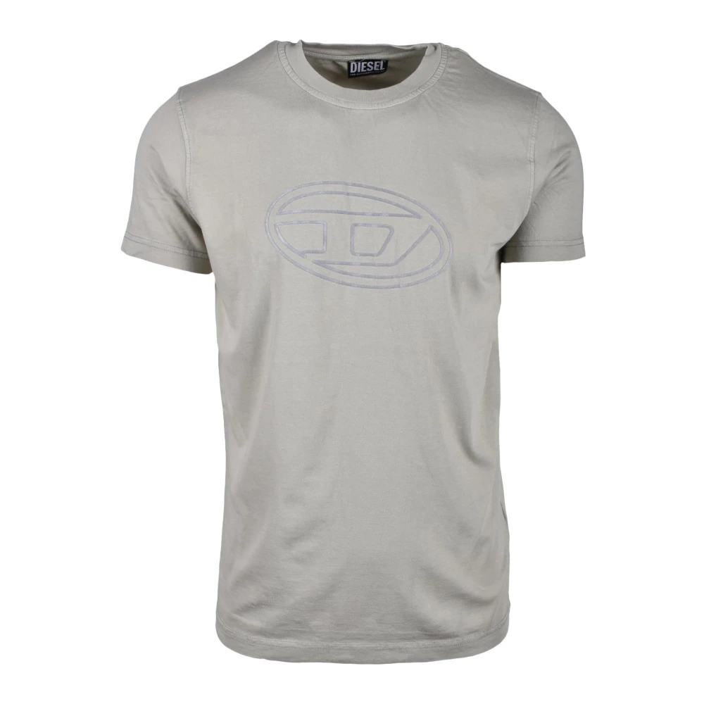 Diesel Katoenen T-shirt Purple Heren