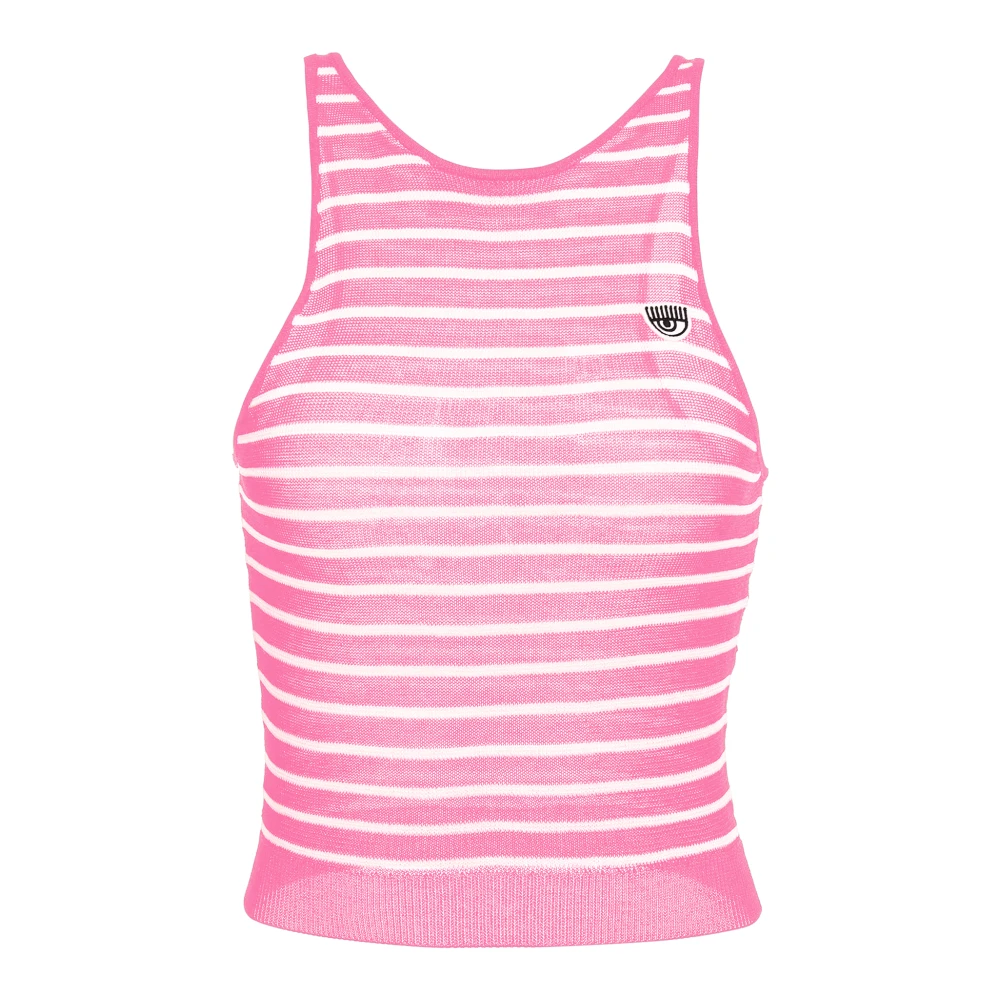 Chiara Ferragni Collection Donna Rosa - Top Senza Maniche - Tops - 2XS