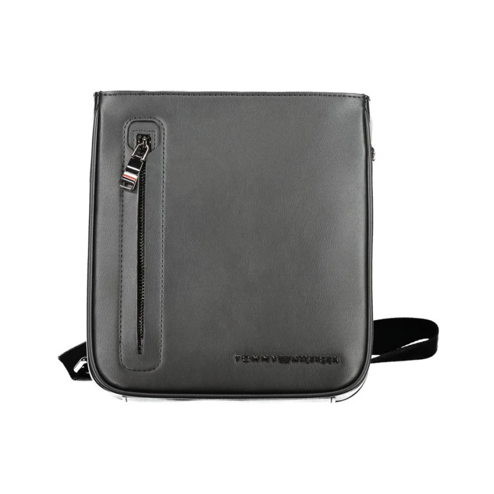 Tommy Hilfiger Men's Black Polyethylene Shoulder Bag