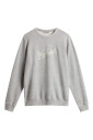 pull-gris-a-cotes-avec-logo-imprime