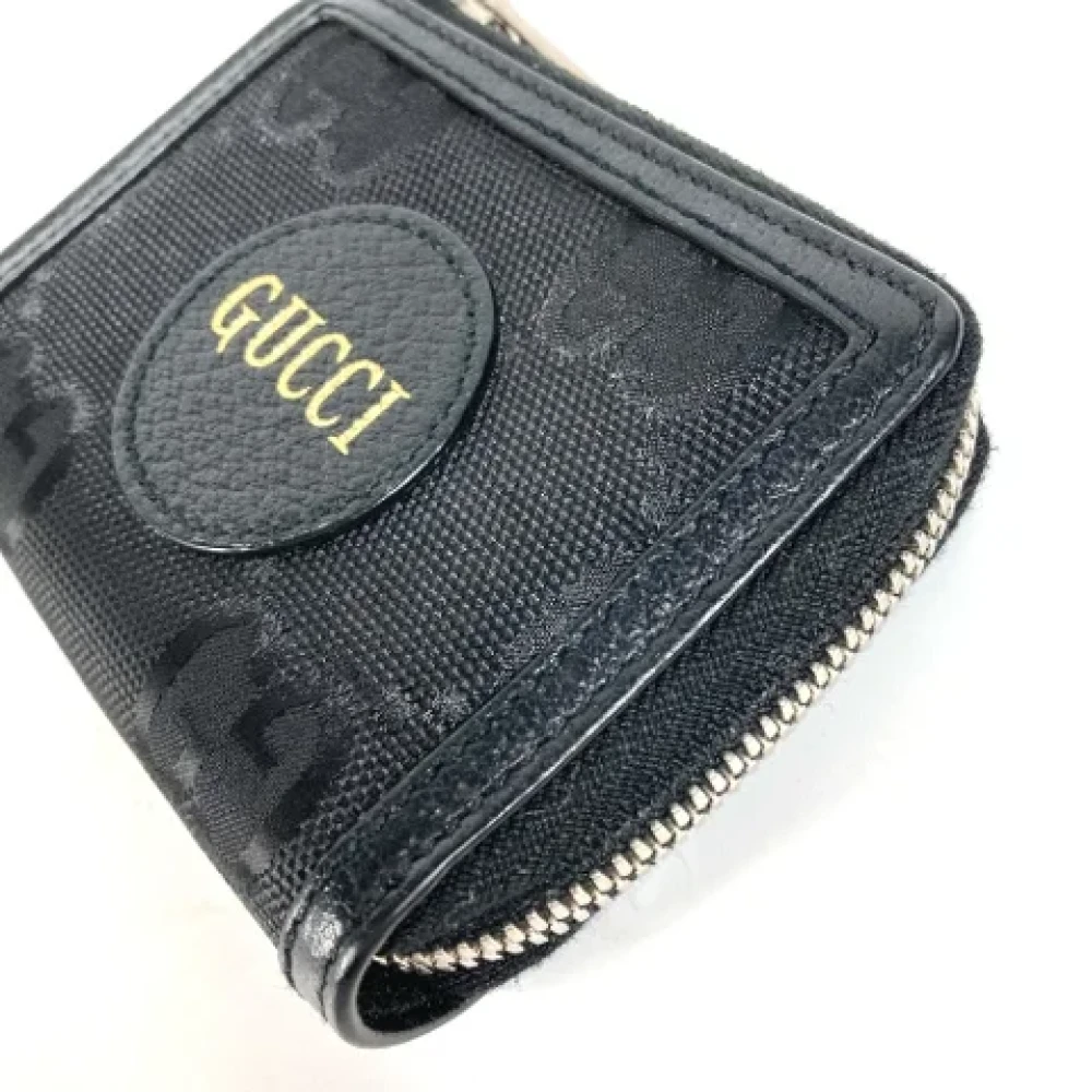 Gucci Vintage Pre-owned Leather wallets Black Dames