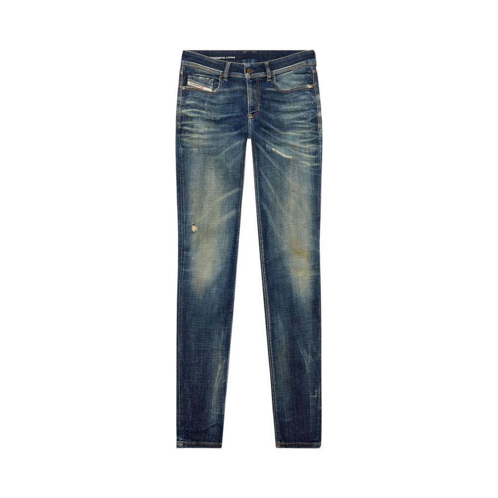 Diesel Men's Blue Classic Denim Jeans