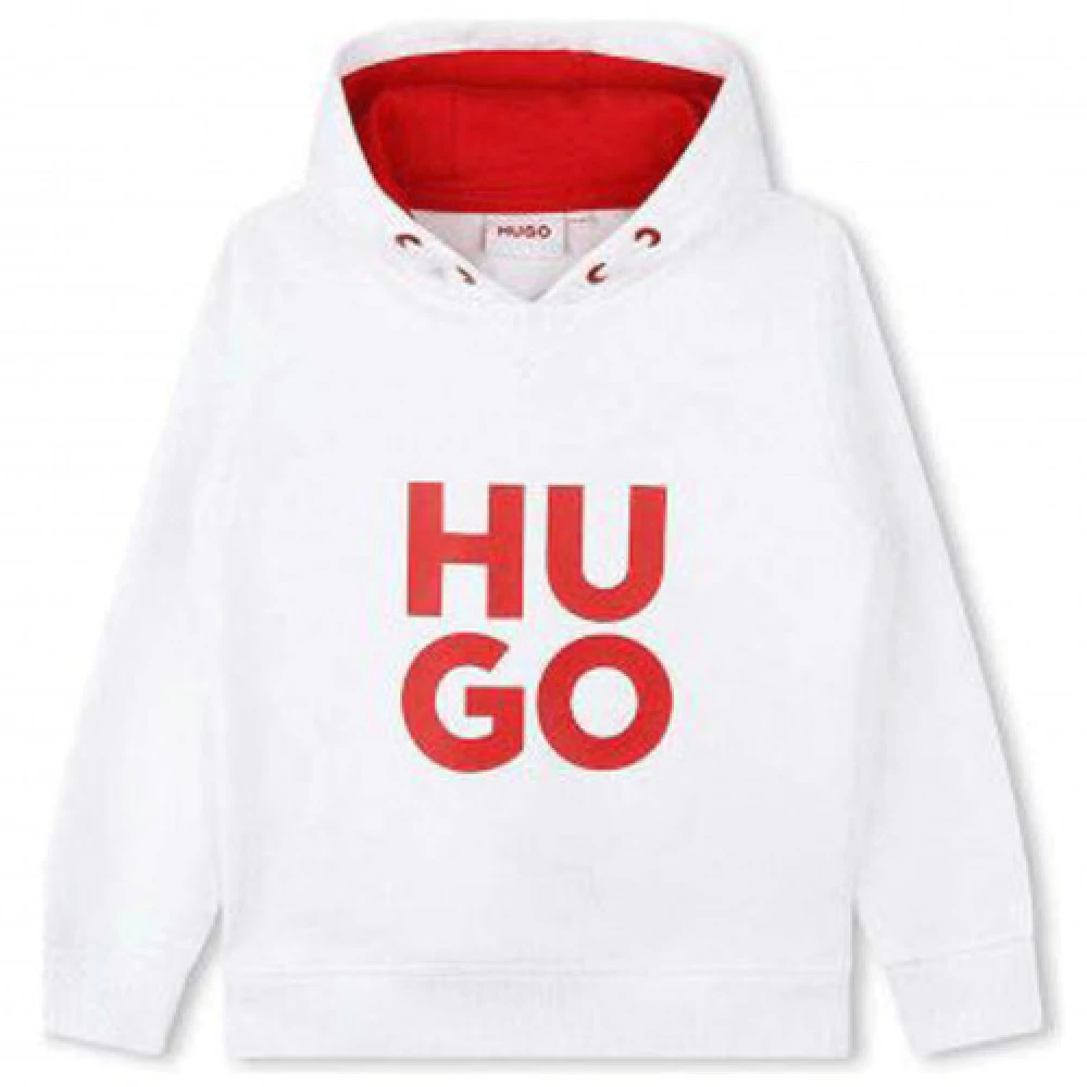 Hugo Boss Vit Hoodie J G25152/10P White, Unisex