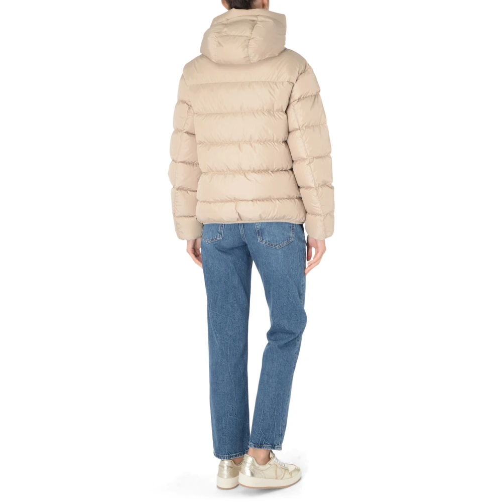 Parajumpers Beige Gewatteerde Jinny Jas Beige Dames