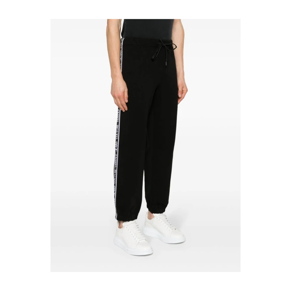 Versace Jeans Couture Trousers Black Heren