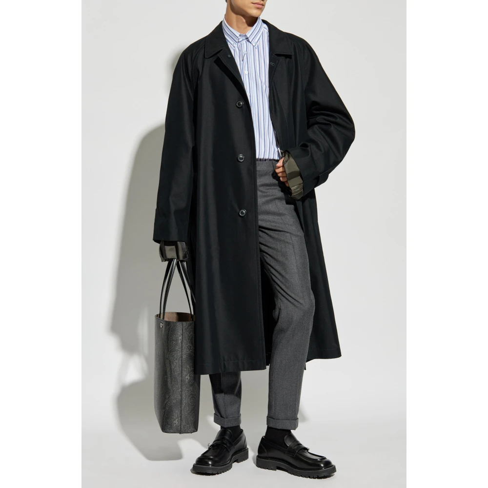 ETRO Gestreept overhemd Blue Heren
