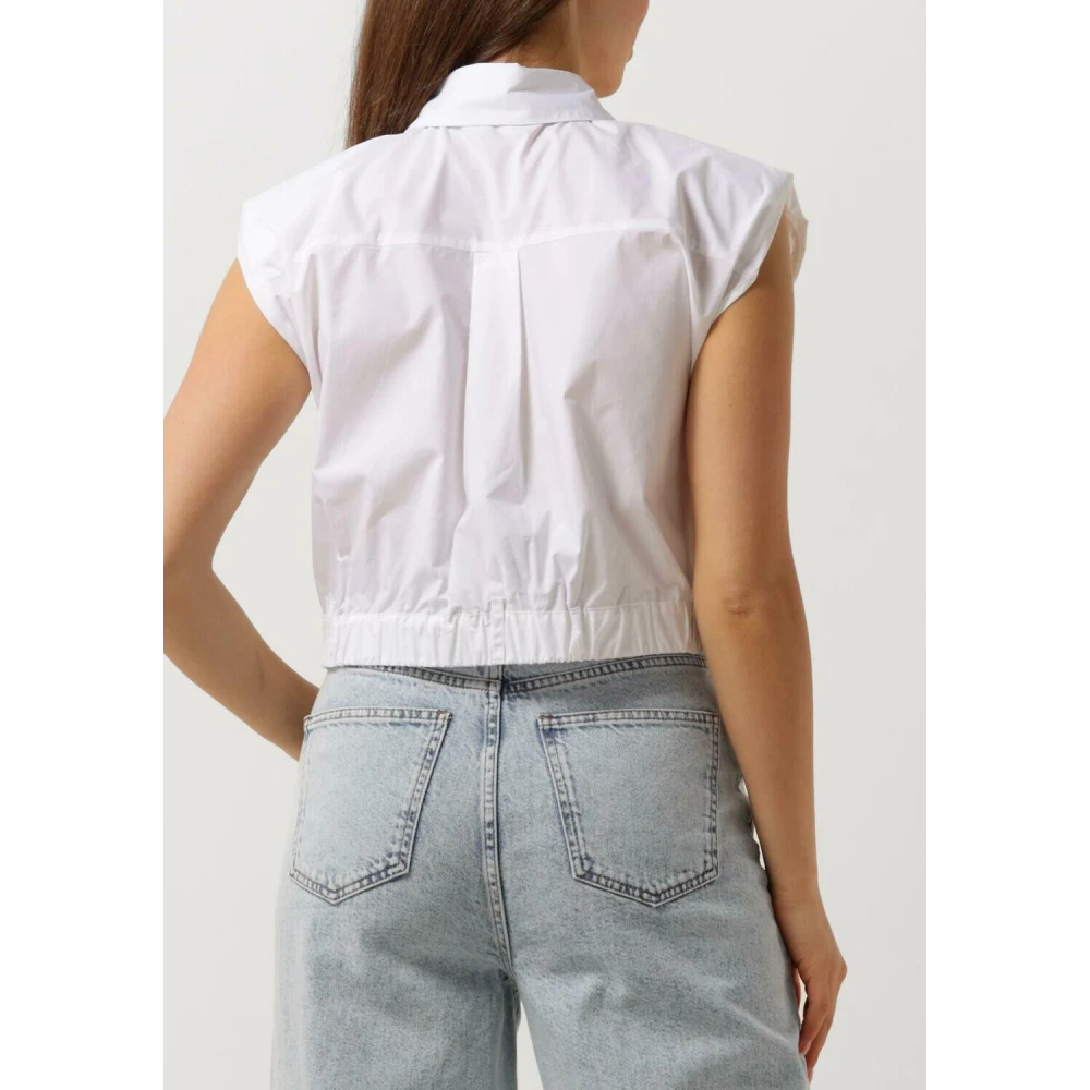 Gestuz Lionessgz SL Blouse White Dames