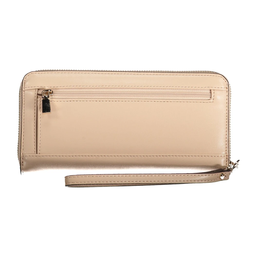 Guess Dames Beige Portemonnee met Ritssluiting Beige Dames