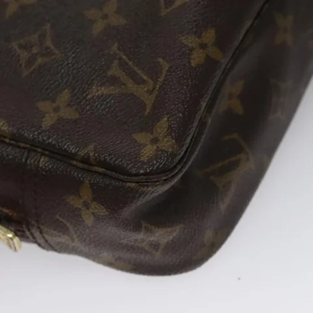 Louis Vuitton Vintage Pre-owned Canvas clutches Brown Dames