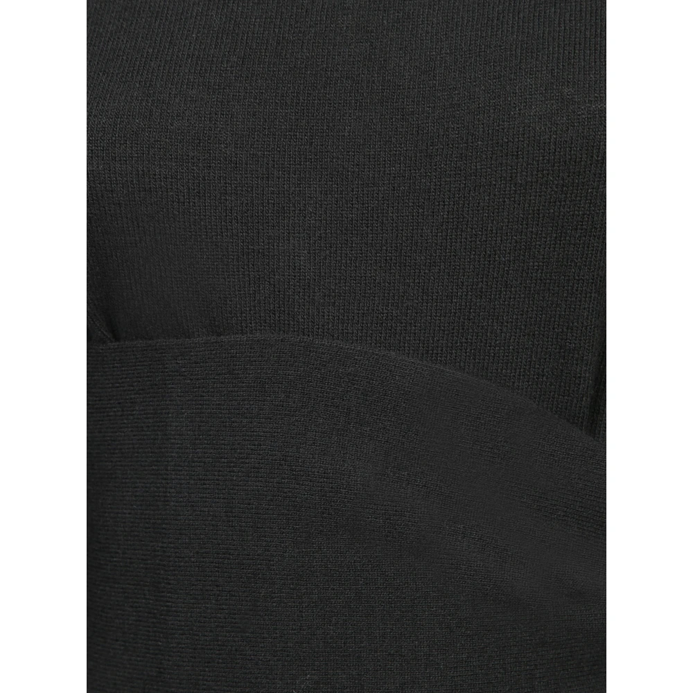 MM6 Maison Margiela Rondhals gebreide trui Black Dames