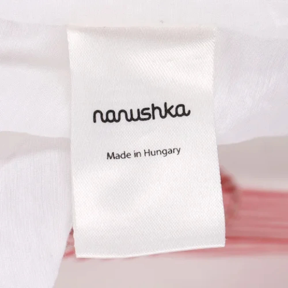 Nanushka Cotton dresses Red Dames