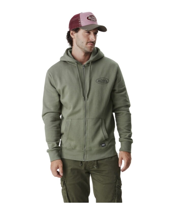 sweat-a-capuche-vert-avec-zip