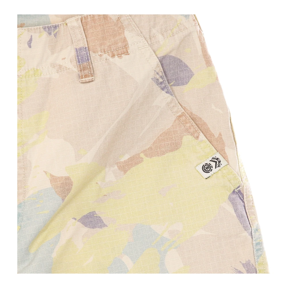 Element Abstract Camo Overall Shorts Regular Fit Multicolor Heren