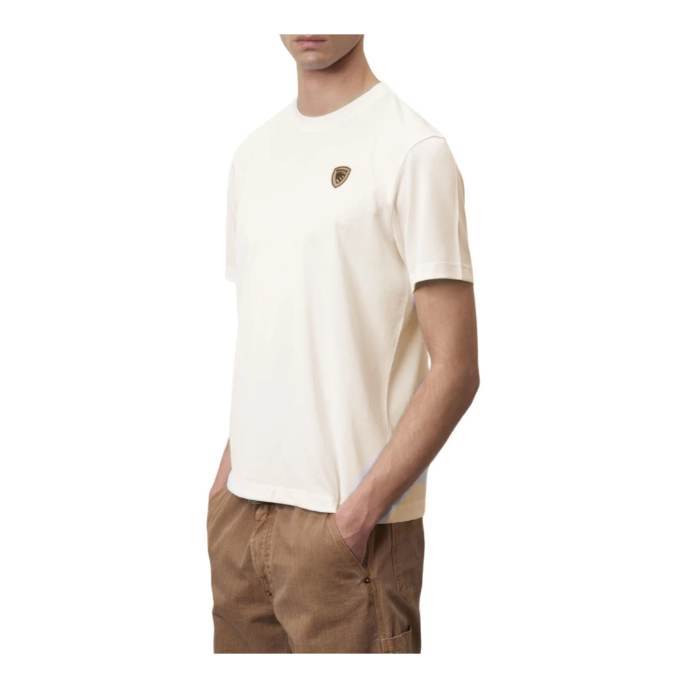 Blauer Blauwe T-shirt en Polo Combo White Heren