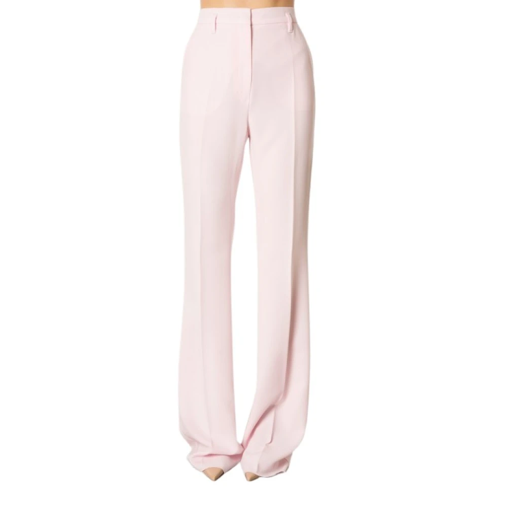 Max Mara Studio Rosa Wide Leg Byxor Set Pink, Dam