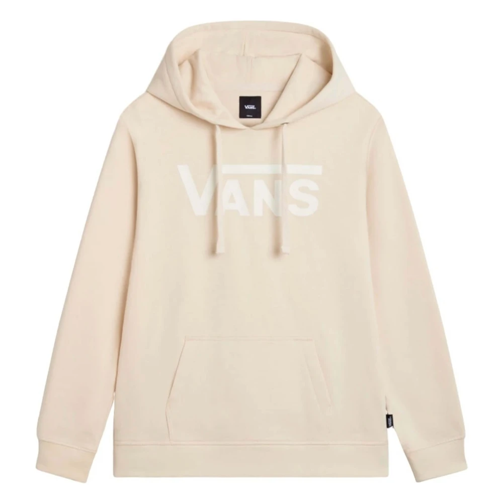 Vans Drop V Logo Hoodie Pink, Dam