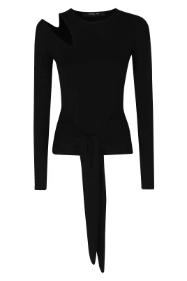 Maglia Cut Off Con Fusciacca