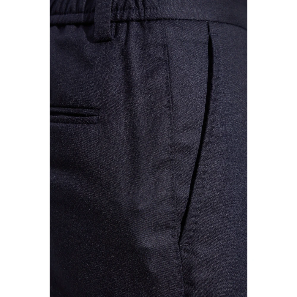 Dolce & Gabbana Wollen broek Blue Heren