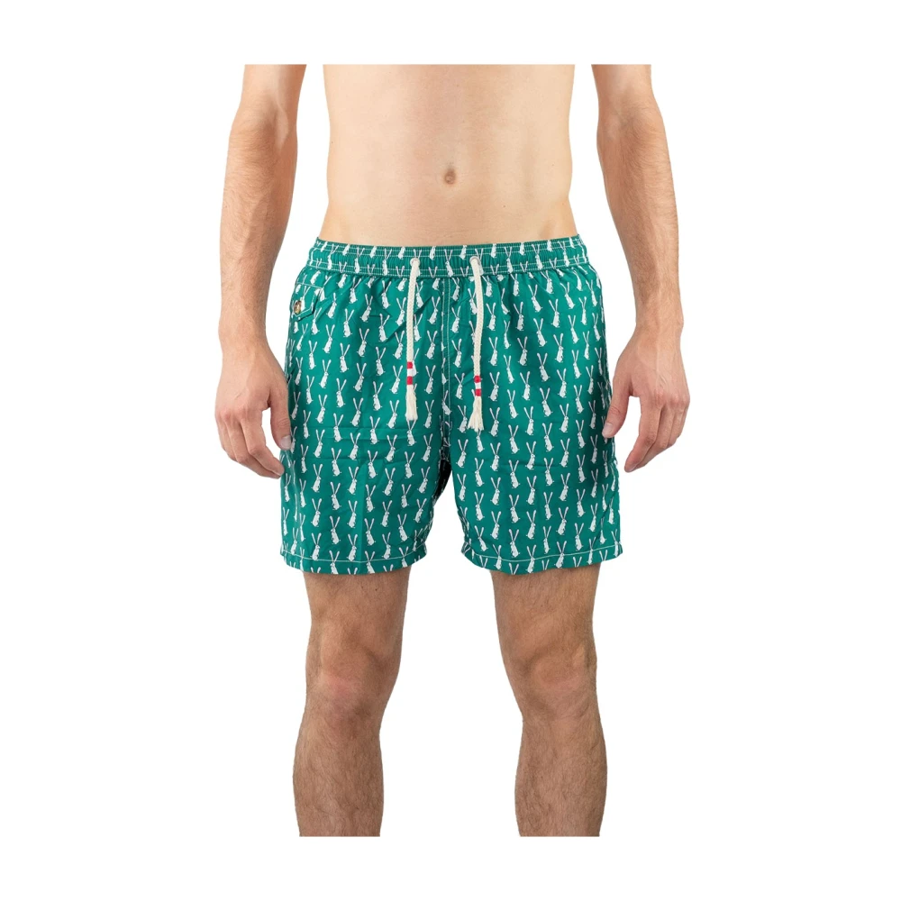 MC2 Saint Barth Konijn Motief Kostuum Jurk Multicolor Heren