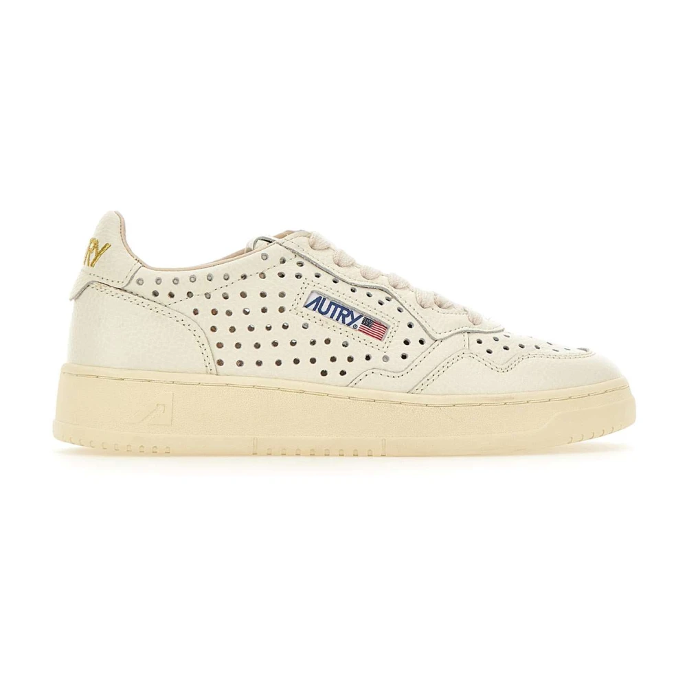 Autry Women's White Medalist Low