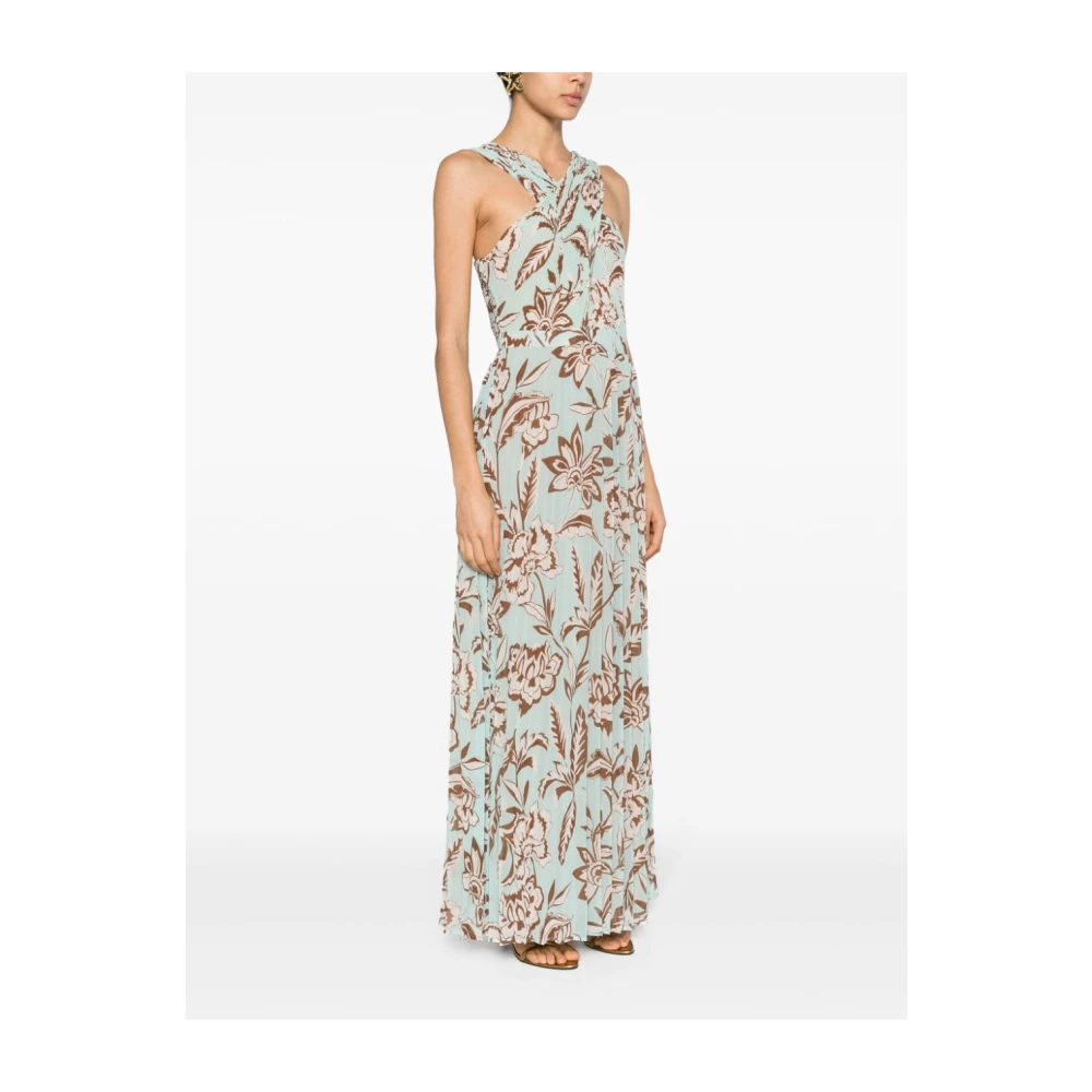 Liu Jo Bloemenprint Maxi Jurk Multicolor Dames