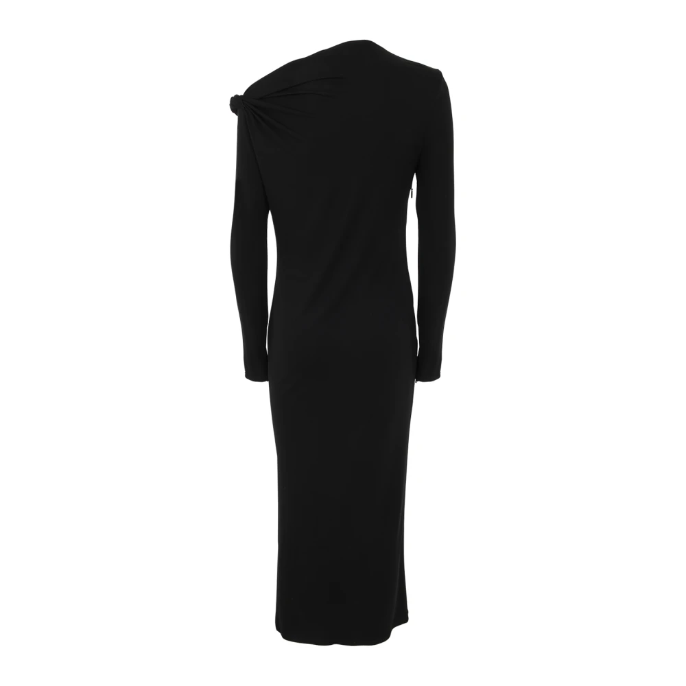 Versace Maxi dagelijkse jurk Black Dames