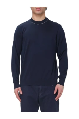 Paul & Shark Round-neck Knitwear Blå XL
