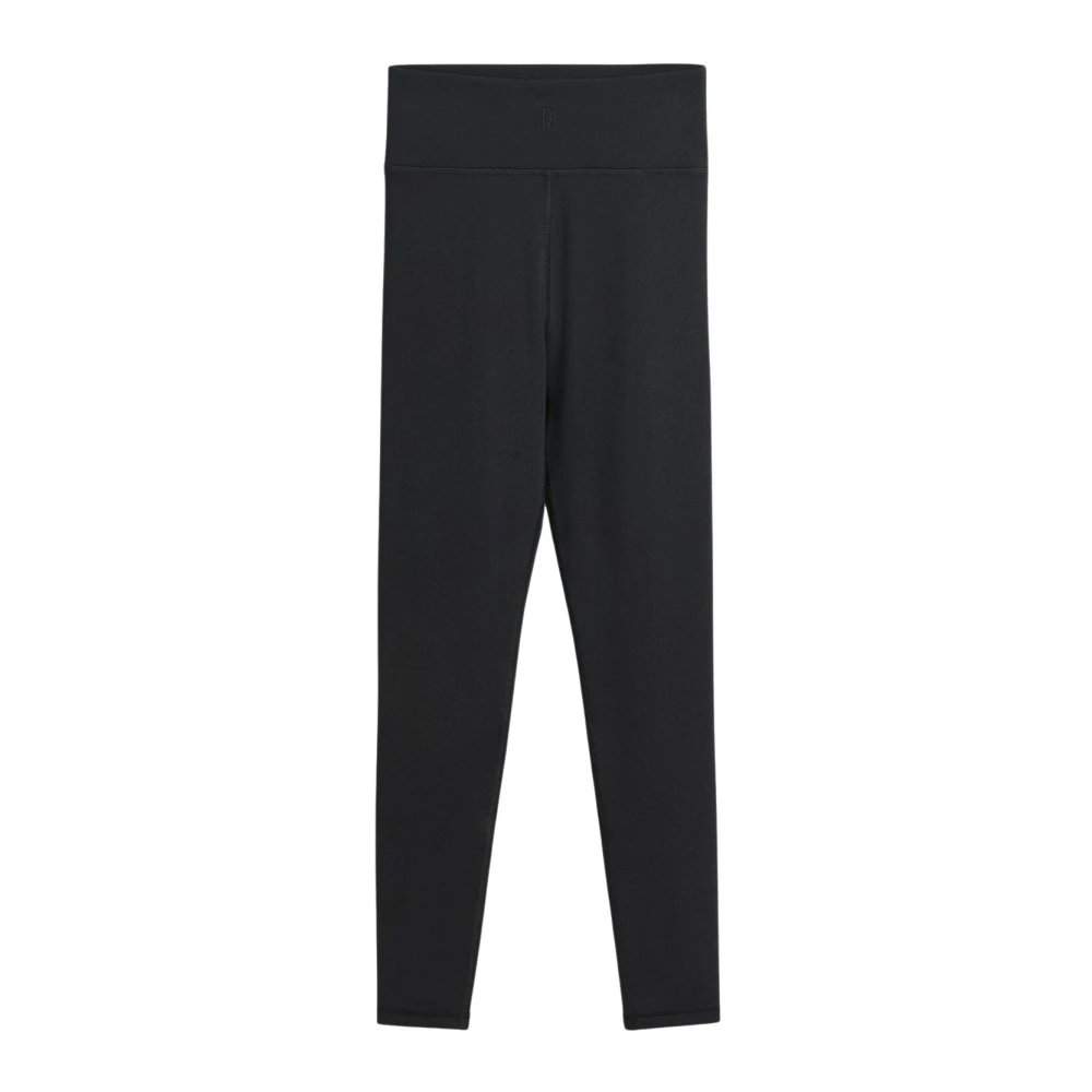 Sorte Leggings Polene Sportstøy Slim Fit