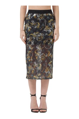 baroque-sequin-midi-skirt