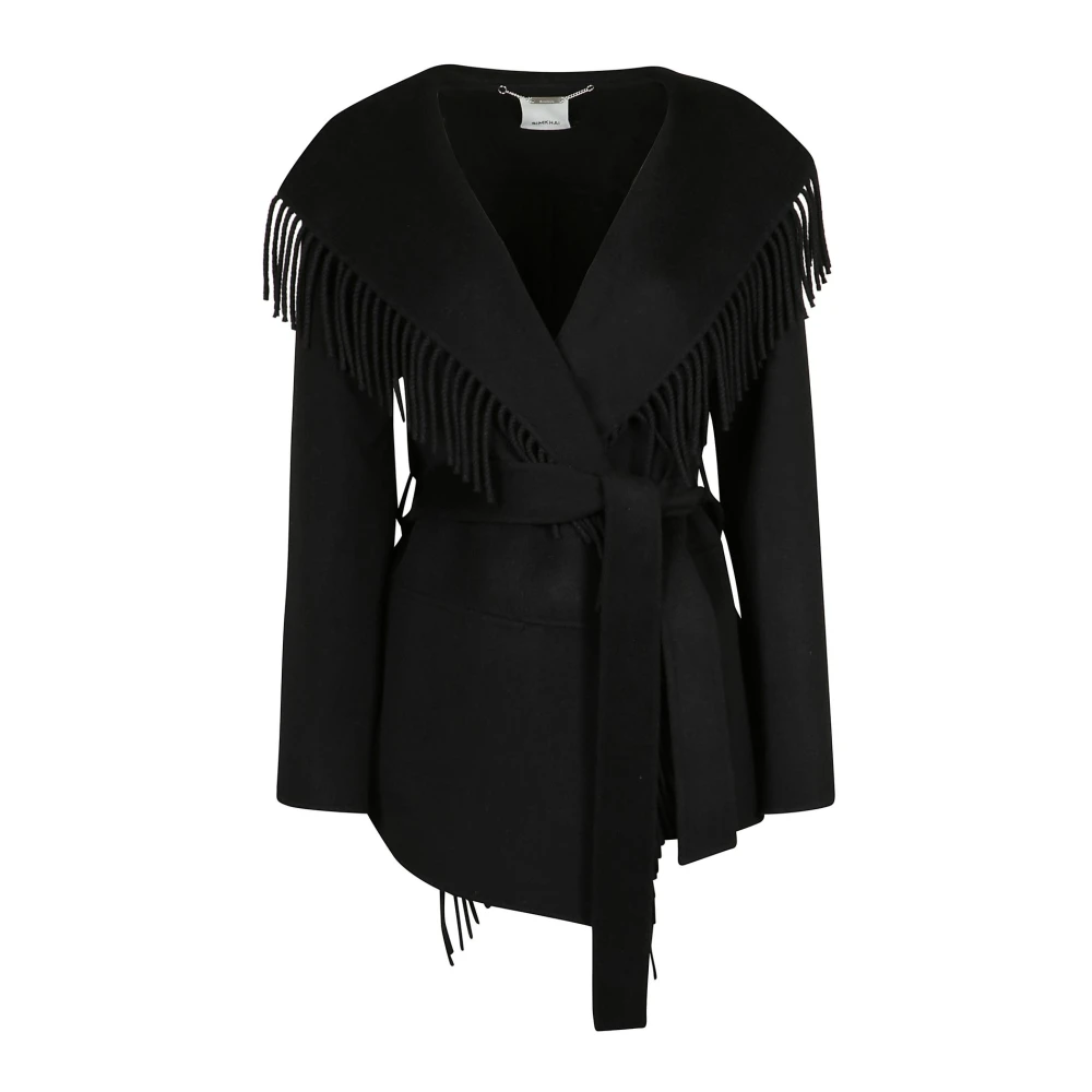 Simkhai Stijlvolle Hooded Jas Black Dames