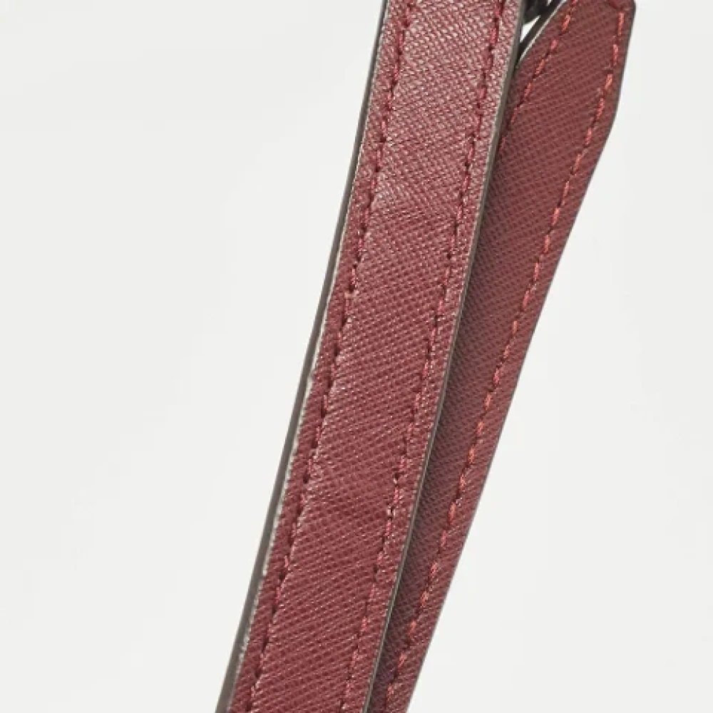 Michael Kors Pre-owned Leather totes Red Dames