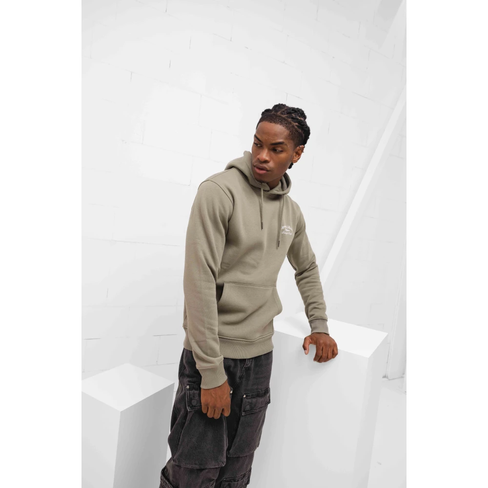 Quotrell Milano Hoodie Heren Groen Wit Green Heren