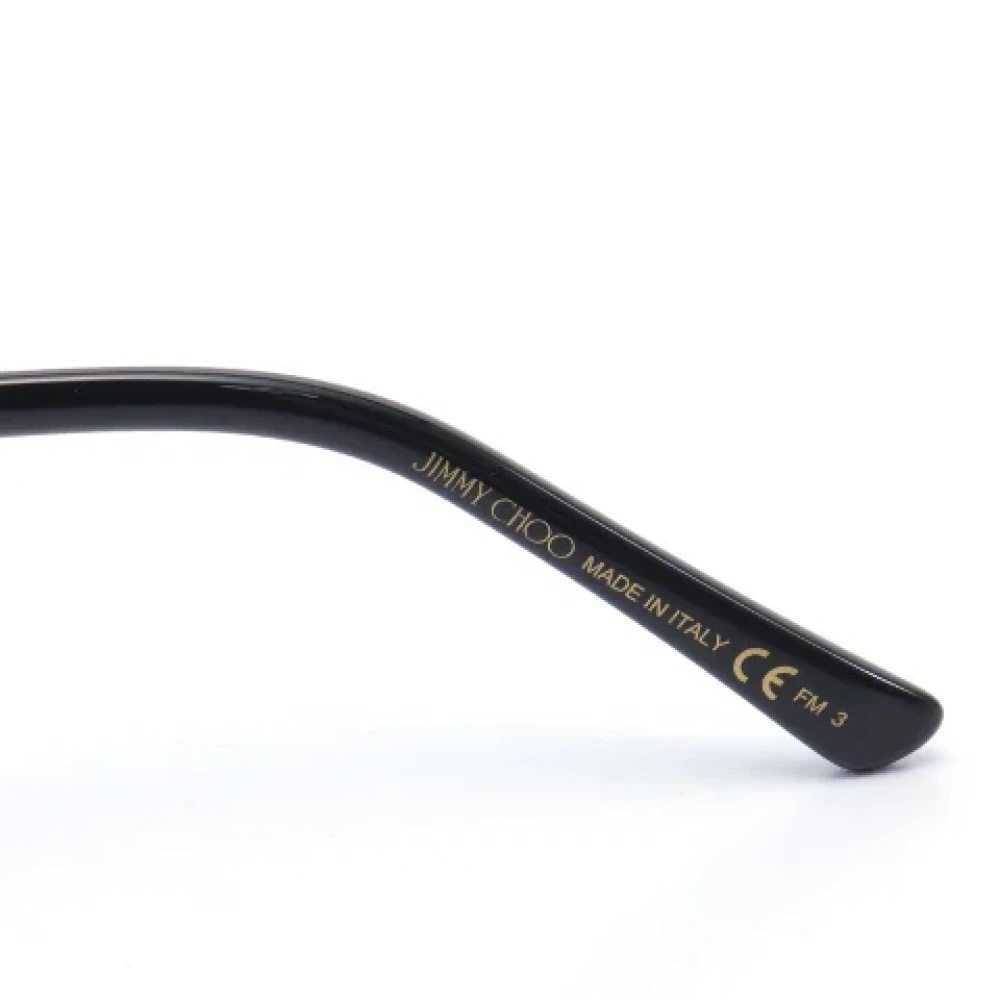 Jimmy Choo Pre-owned Plastic sunglasses Black Dames