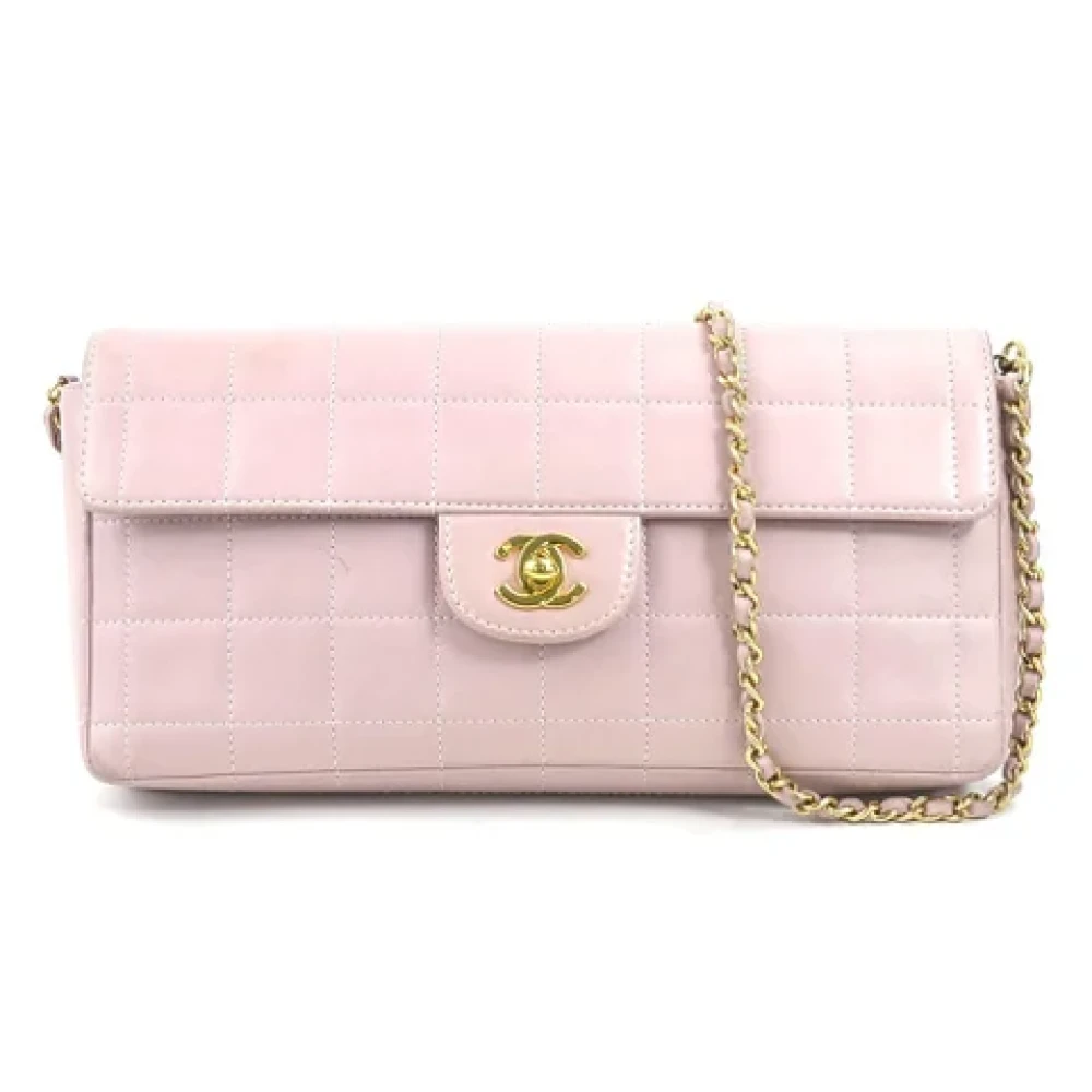 Chanel Vintage Pre-owned Fabric chanel-bags Pink Dames