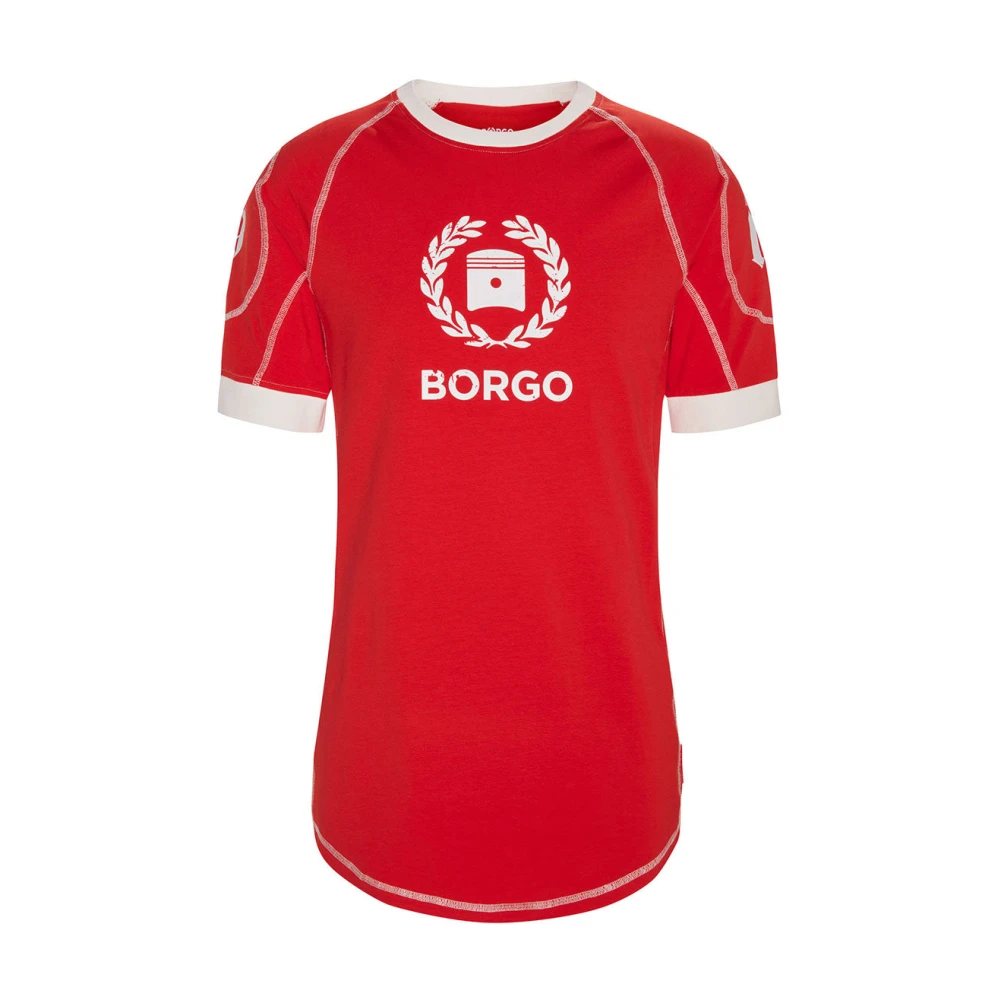 Borgo Siracusa Diablo Rosso T-Shirt Red Heren