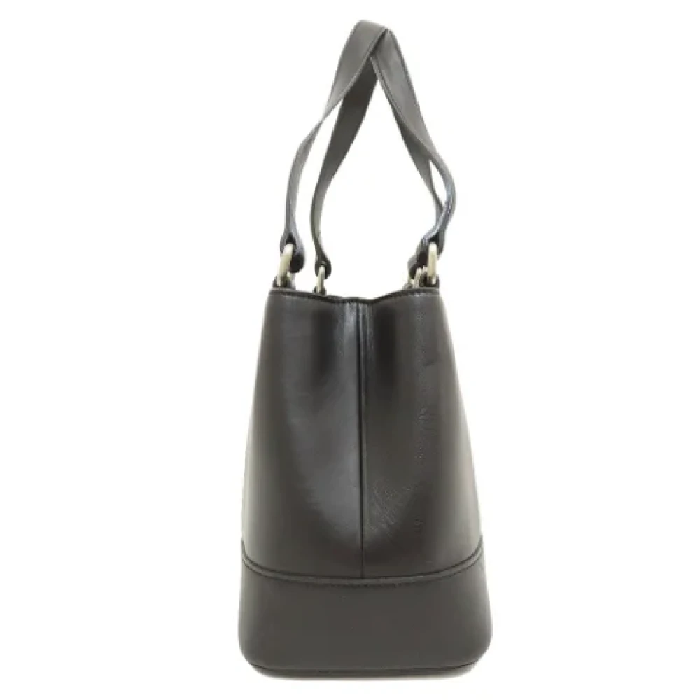 Burberry Vintage Pre-owned Fabric handbags Black Dames