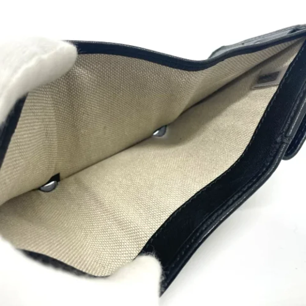 Jimmy Choo Pre-owned Leather wallets Black Dames
