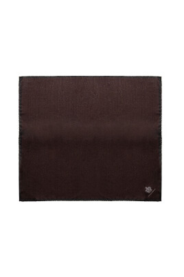 brown-silk-pocket-square-with-logo