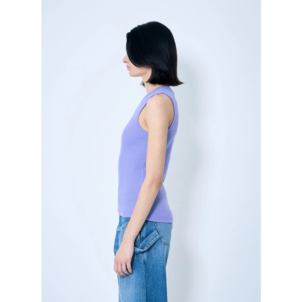 JW Anderson Anker Logo Tank Top Purple Dames