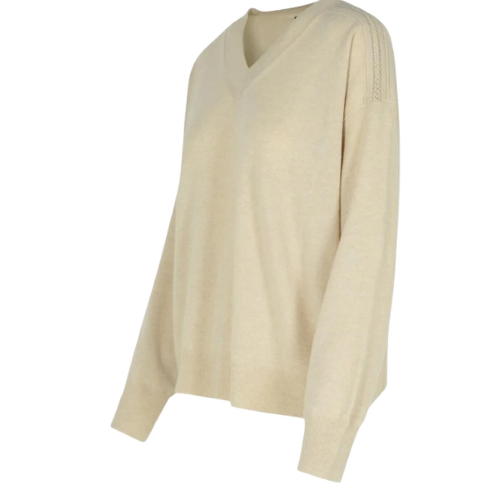 Fabiana Filippi Elegante Sweaters Collectie Beige Dames