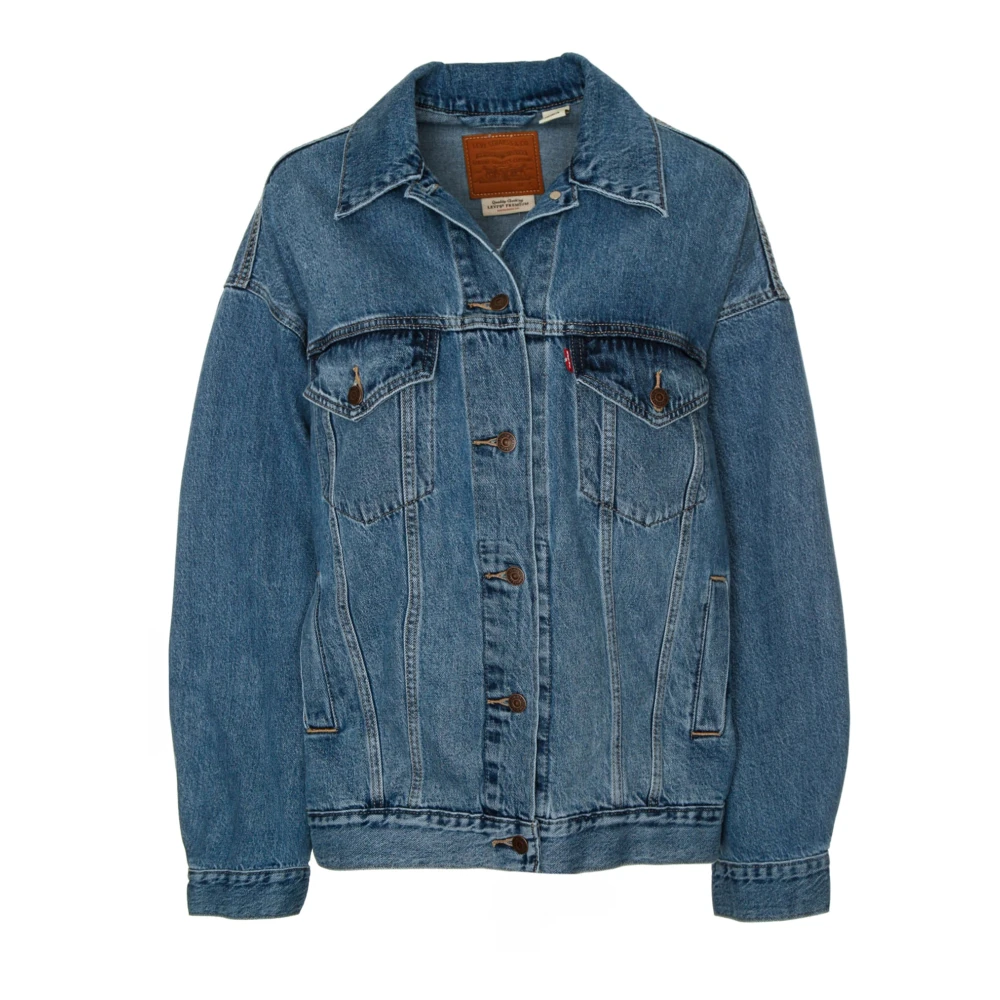 Levi's XL Dames Trucker Denim Jack Blue Dames