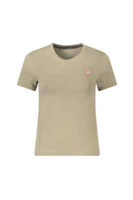 t-shirt-en-coton-beige-a-manches-courtes-avec-logo