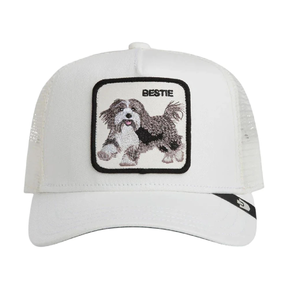 Goorin Bros Men's White Hats & Caps, One Size, Bestie Trucker Cap