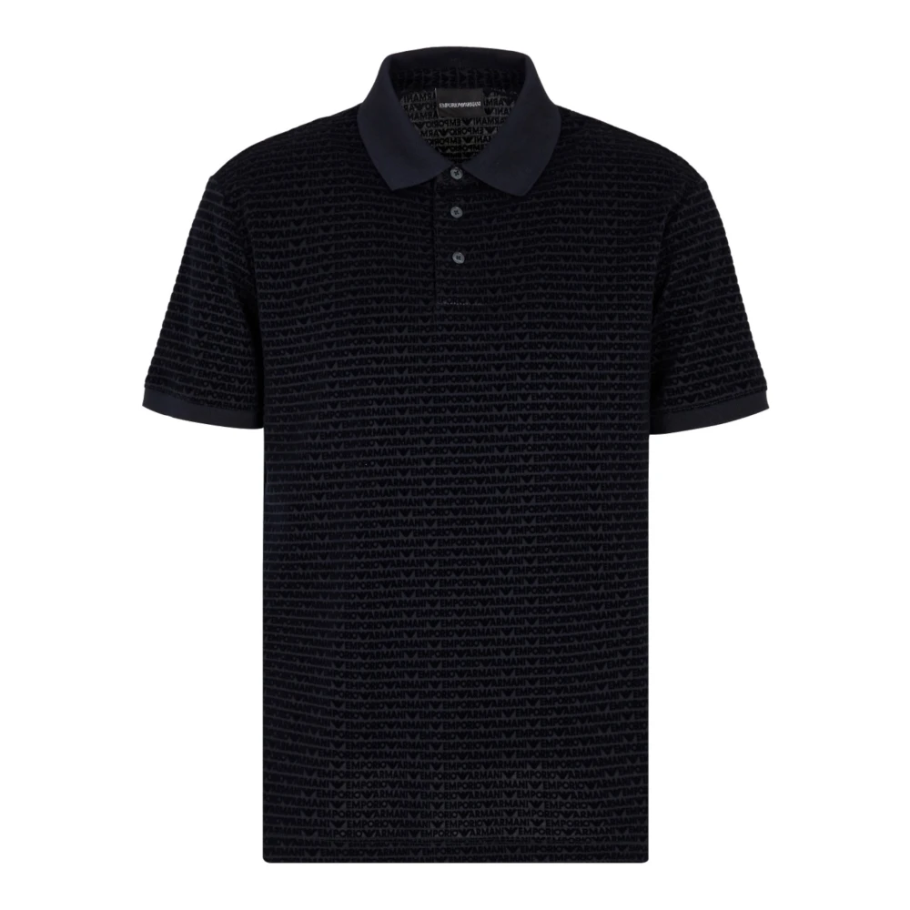 Emporio Armani Mannelijk Blauw E Polo Shirt Em001283af10017fb229